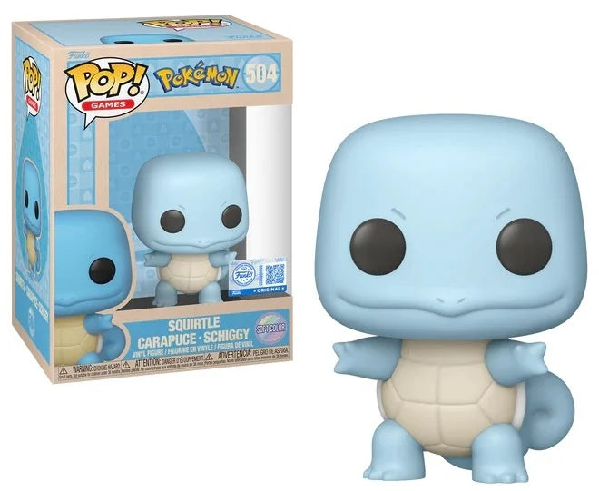 POKEMON - POP Games N° 504 - Carapuce (Soft Color)
