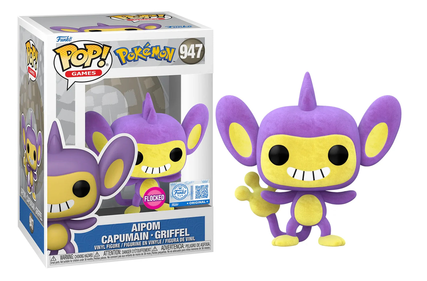 POKEMON - POP Games N° 947 - Capumain (Flocked)