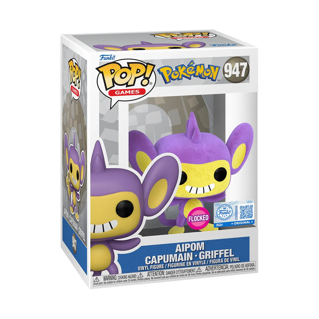 POKEMON - POP Games N° 947 - Capumain (Flocked)